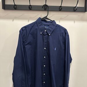 Ralph Lauren Dark Blue Button Down Shirt